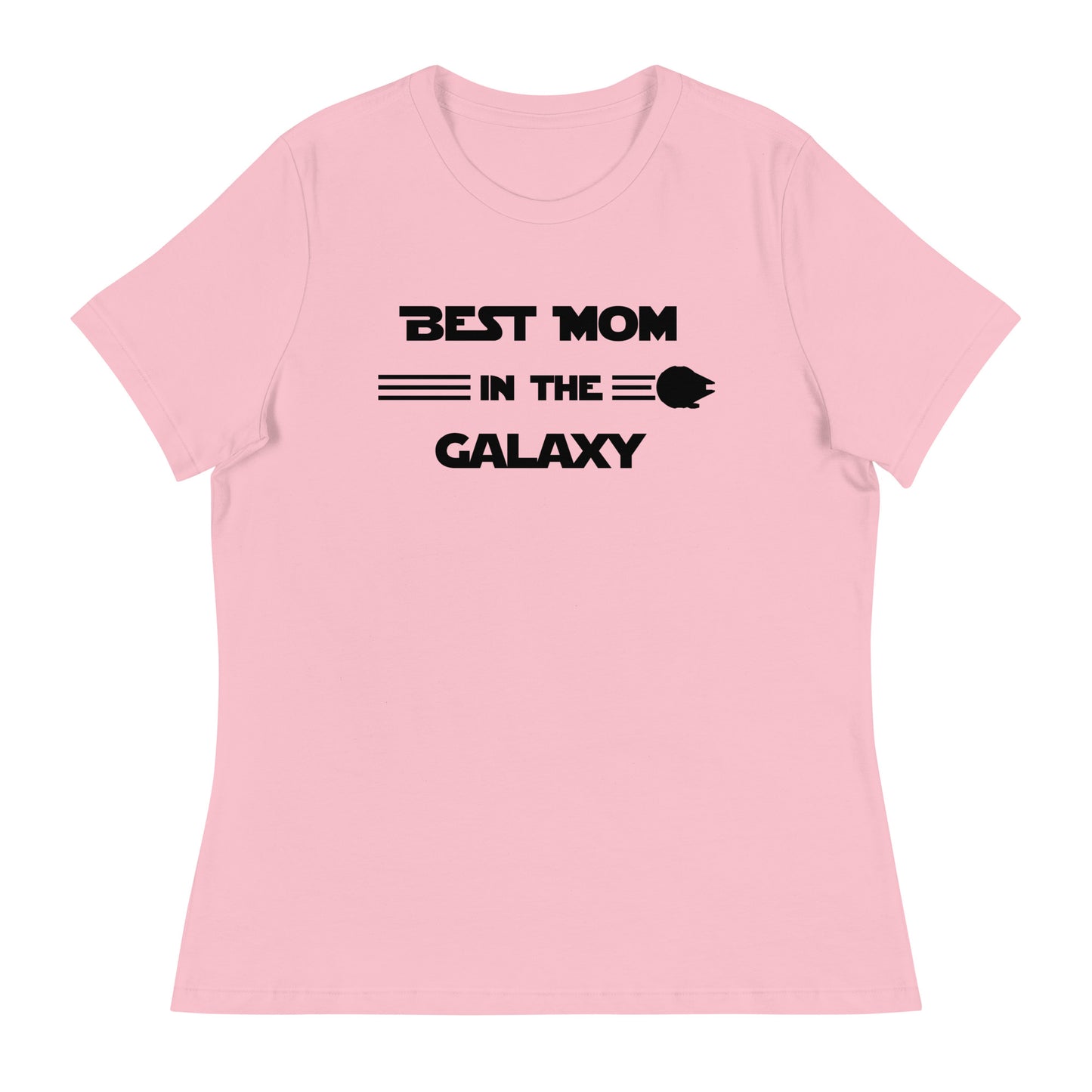 Women’s Best Mom in the Galaxy fitted t-shirt
