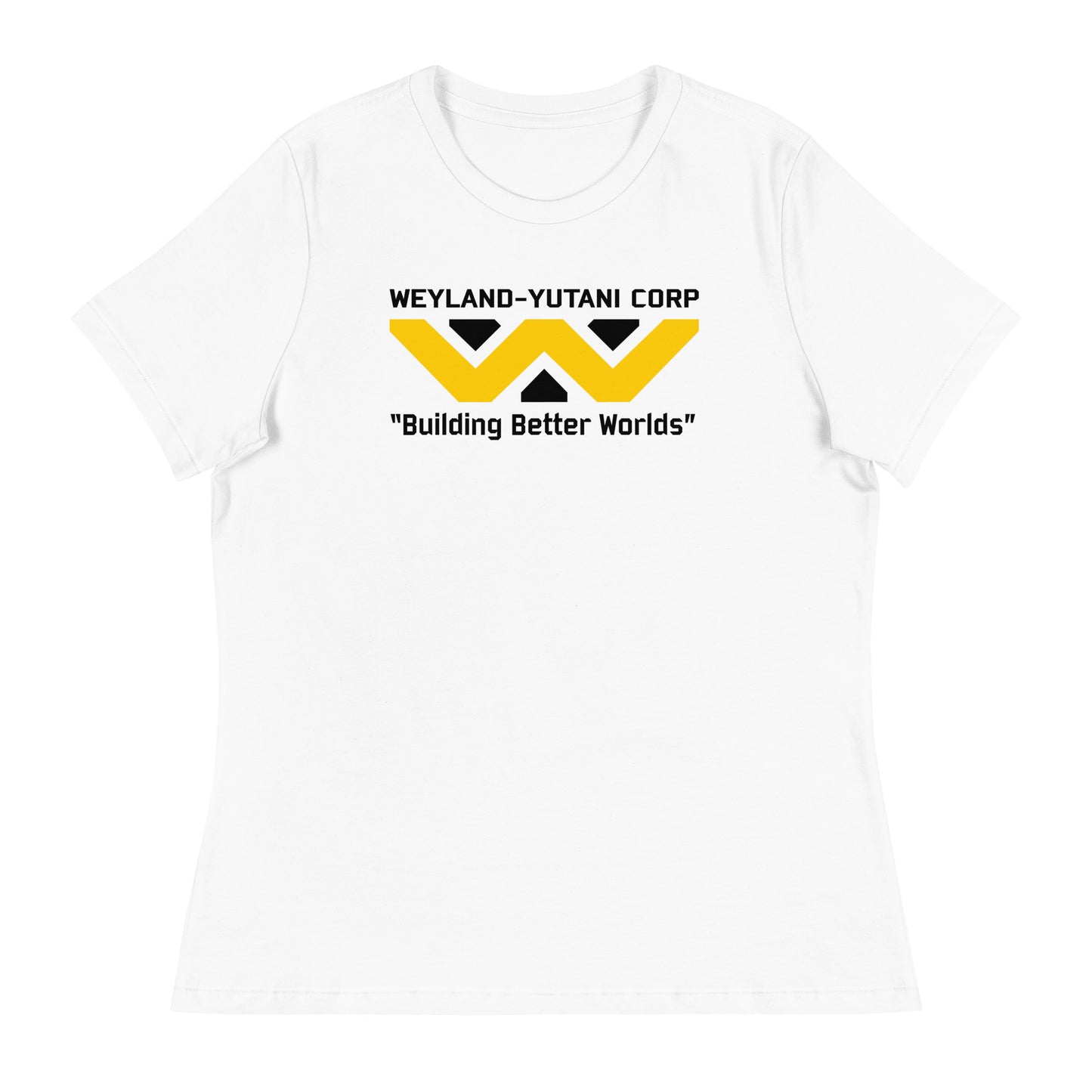 Women’s Weyland Corp fitted t-shirt