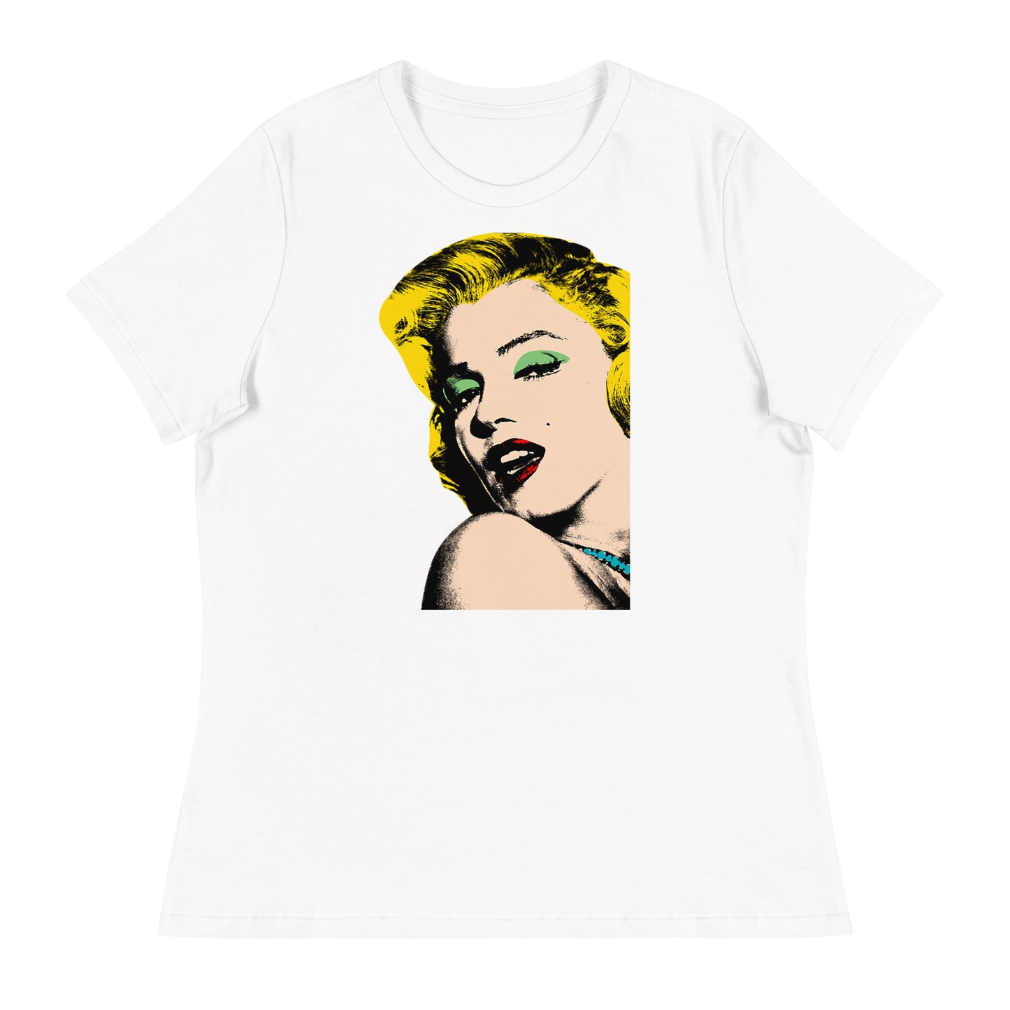 Women’s Warhol Marylin Monroe fitted t-shirt