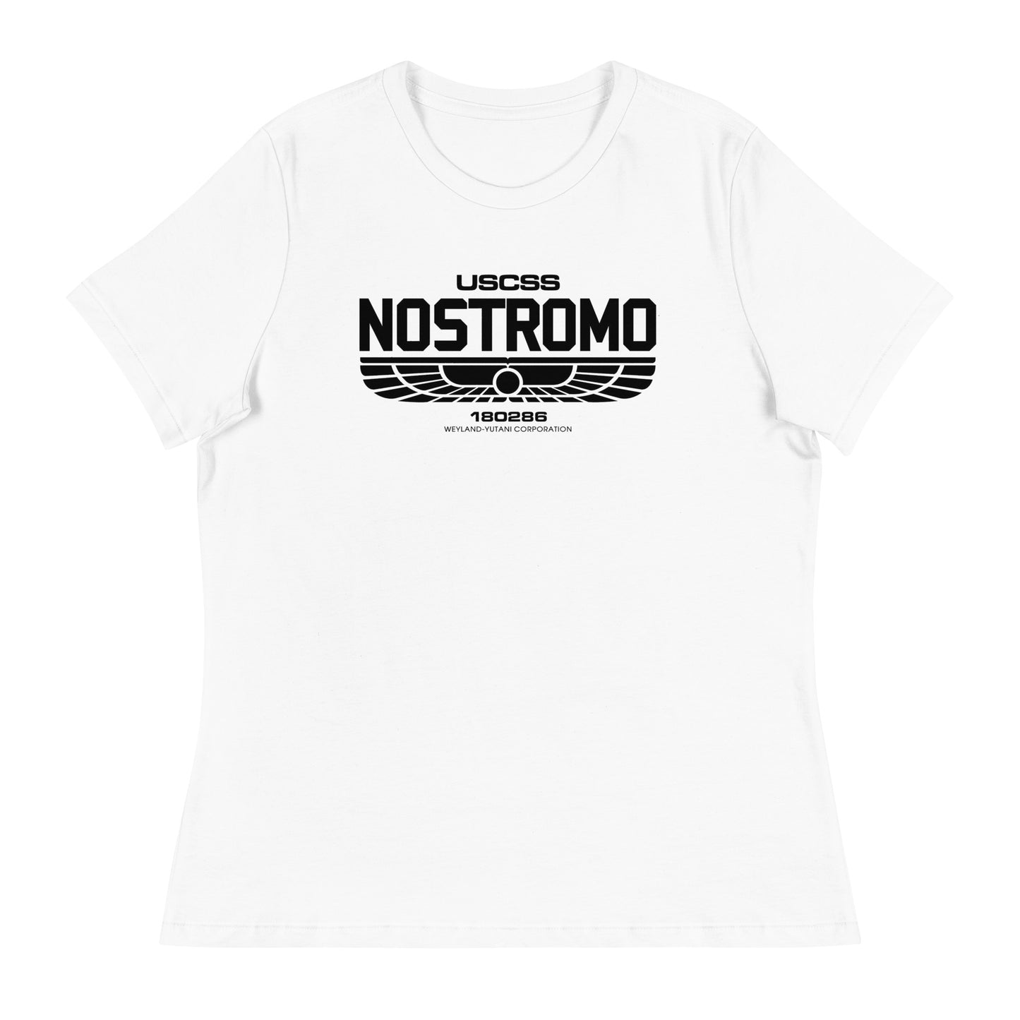 Women’s USCSS Nostromo fitted t-shirt