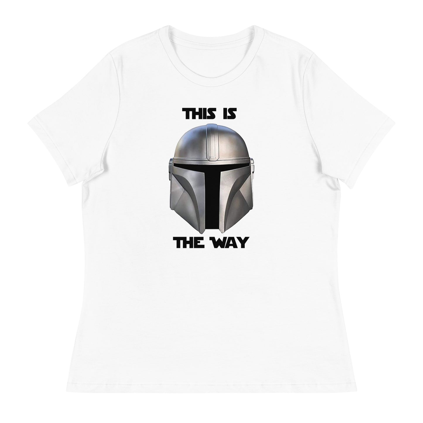 Women’s This is the way fitted t-shirt