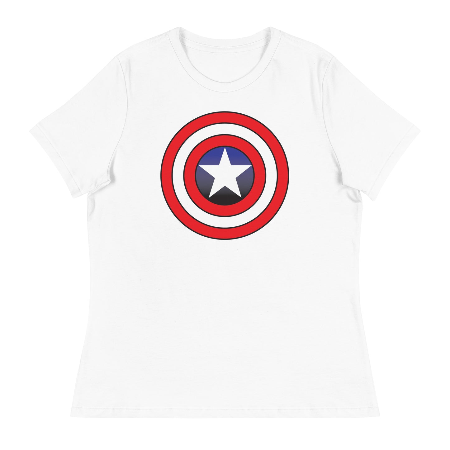 Women’s Captain's Shield fitted t-shirt