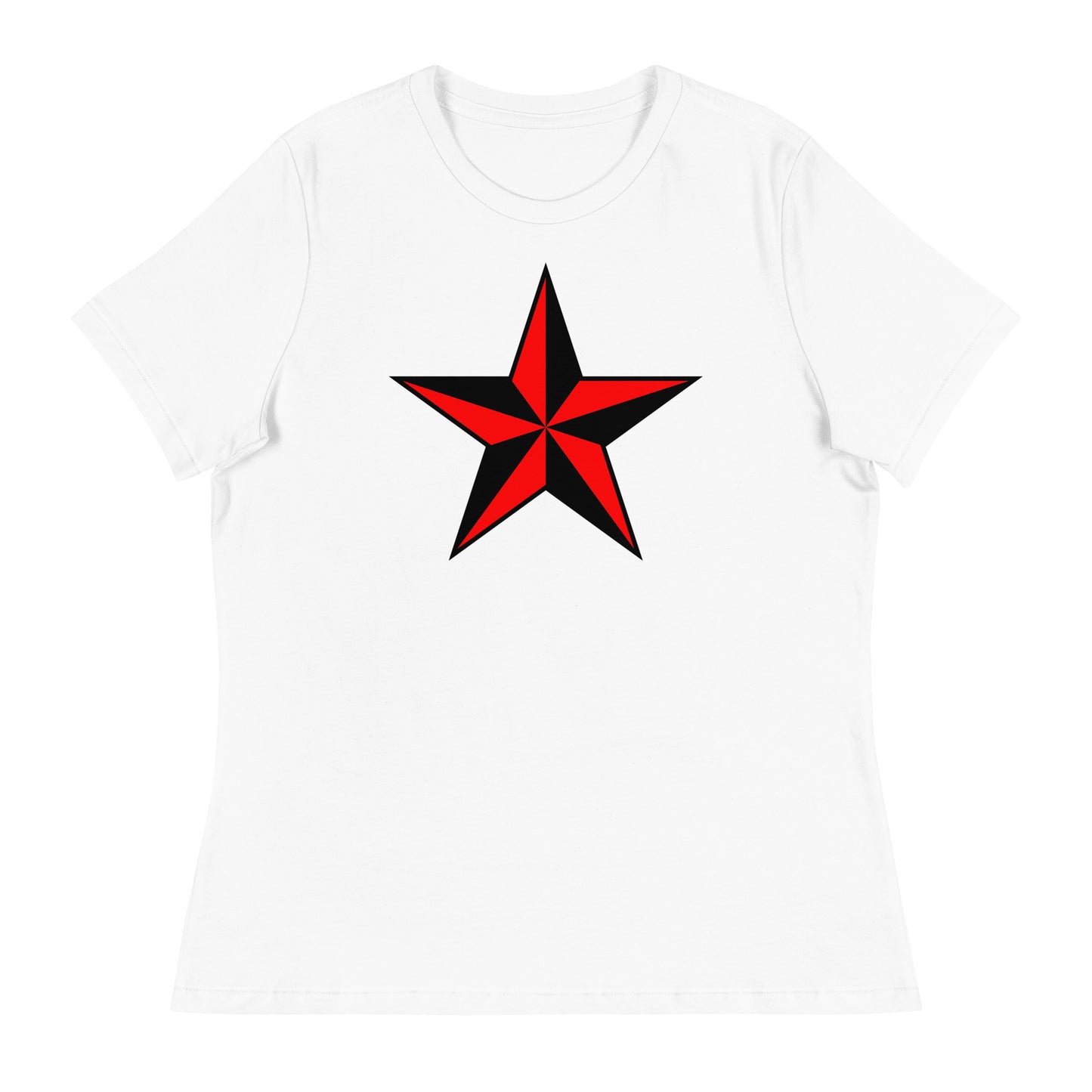 Women’s Nautical star fitted t-shirt