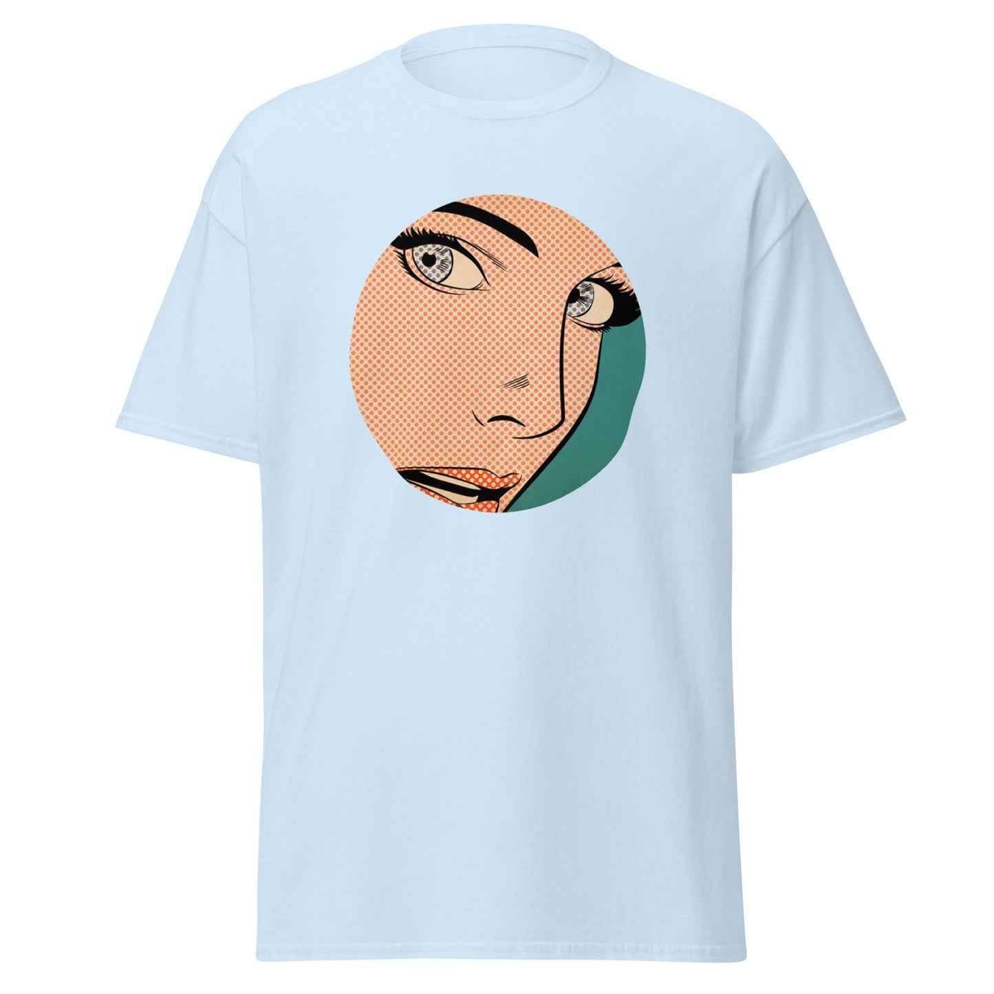 Roy Lichtenstein girl with the ribbon classic tee