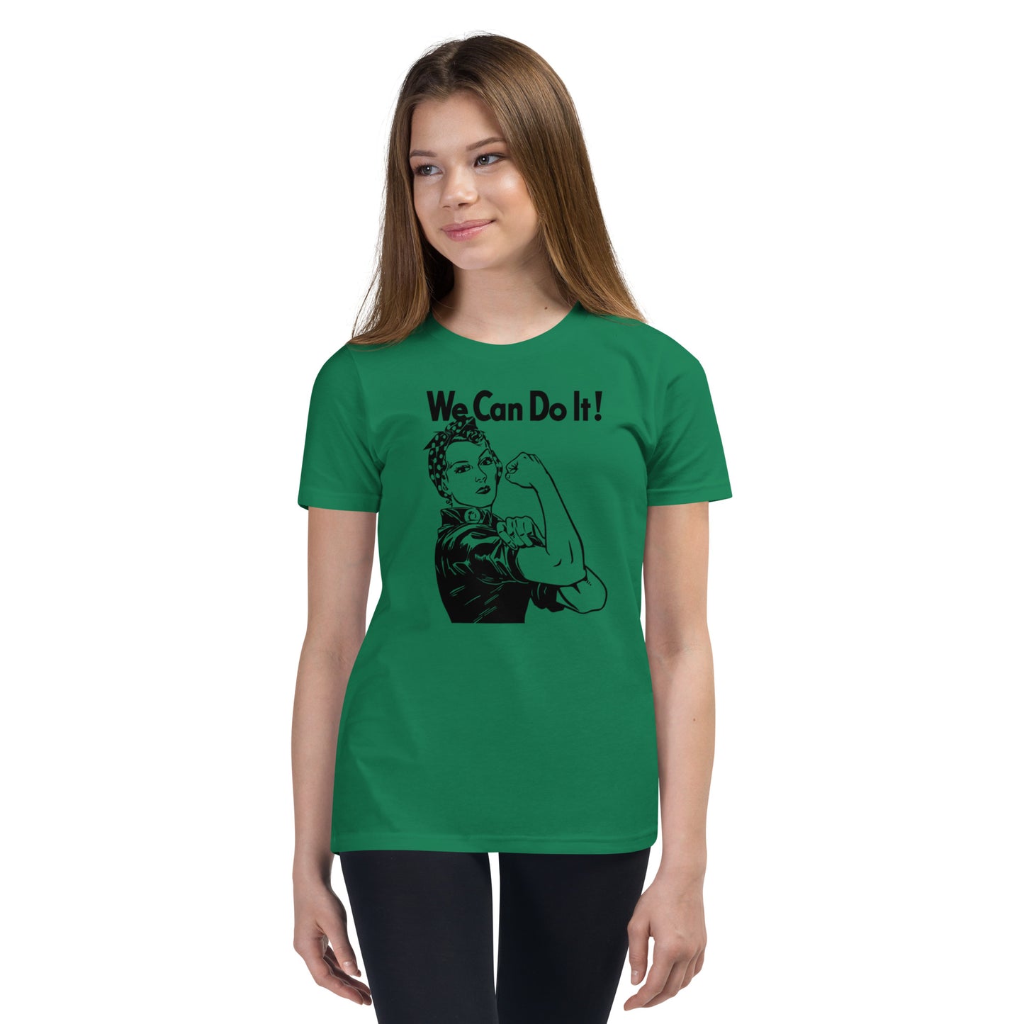 Kids We can do it! Rosie the riveter Short Sleeve T-Shirt