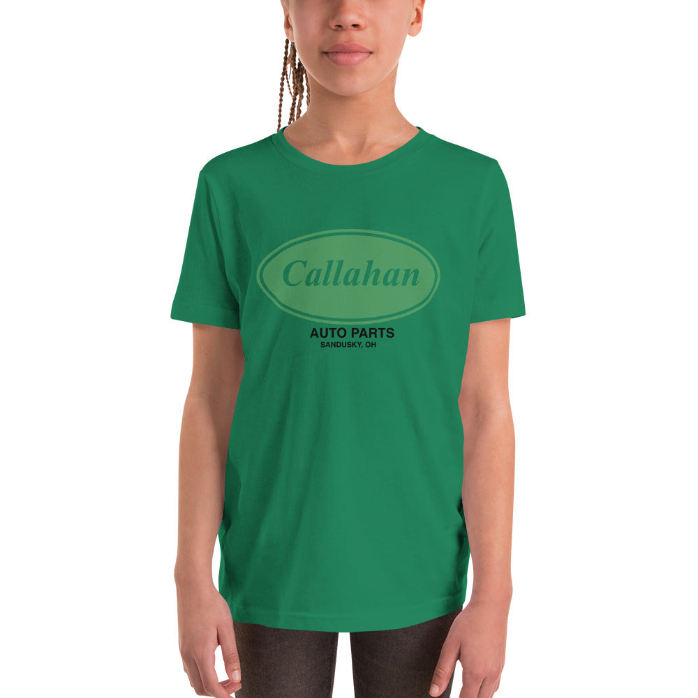 Kids Callahan Auto Parts Short Sleeve T-Shirt
