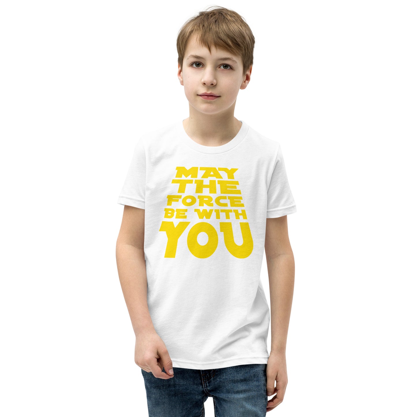 Kids May the Force be With You Short Sleeve T-Shirt