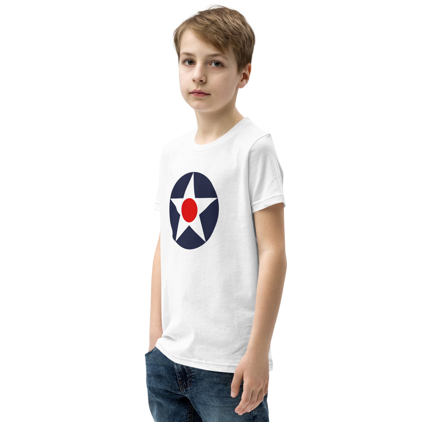 Kids USAAF roundel Short Sleeve T-Shirt
