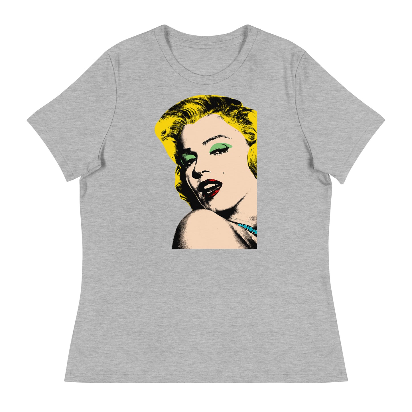 Women’s Warhol Marylin Monroe fitted t-shirt
