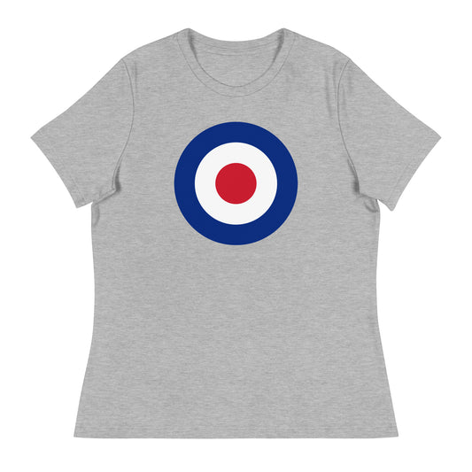 Women’s RAF roundel fitted t-shirt