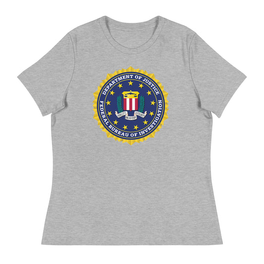 Women’s FBI fitted t-shirt