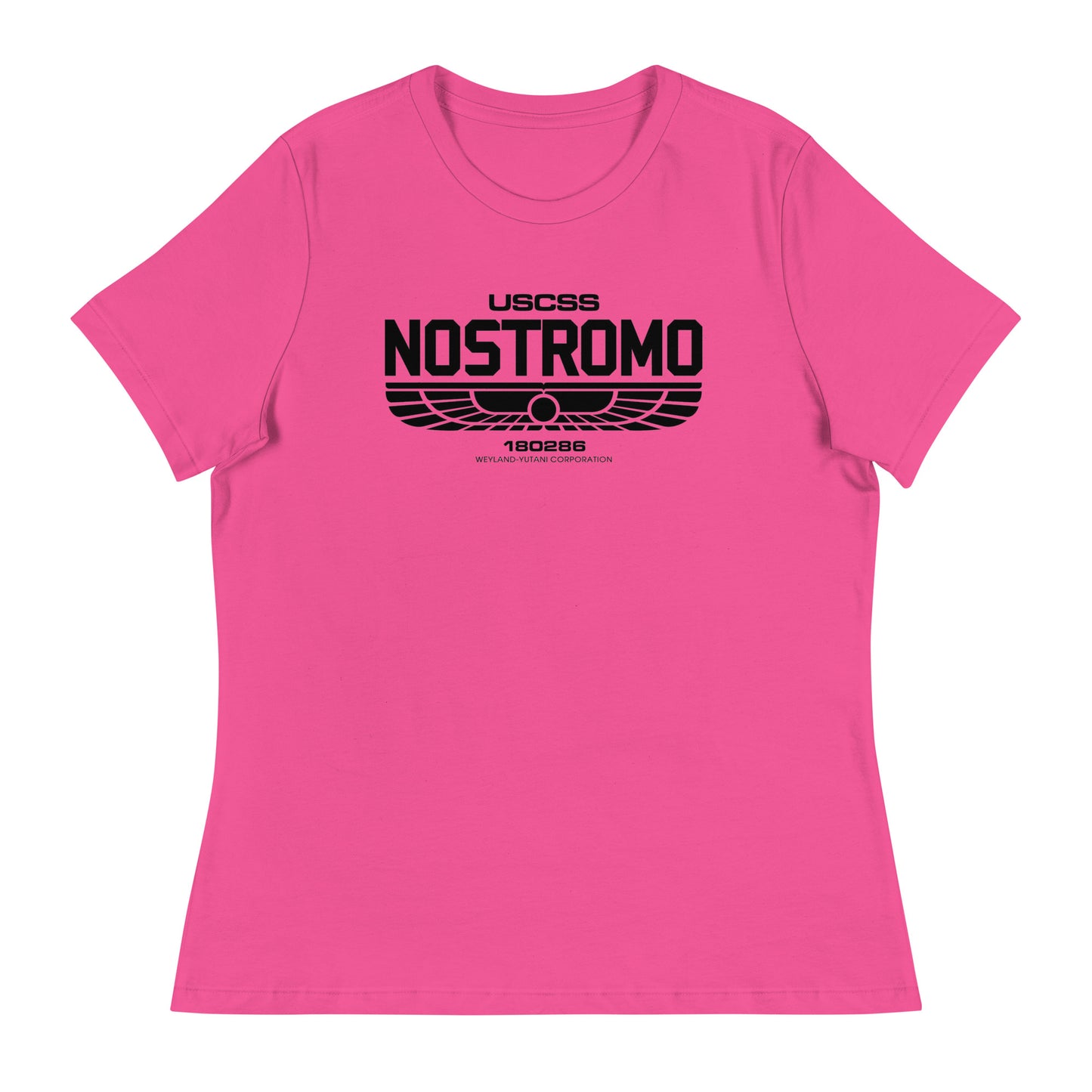 Women’s USCSS Nostromo fitted t-shirt