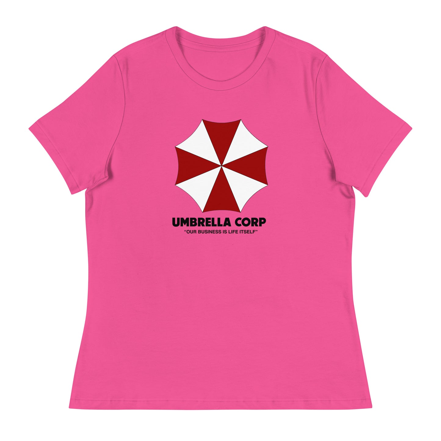 Women’s Umbrella Corporation fitted t-shirt