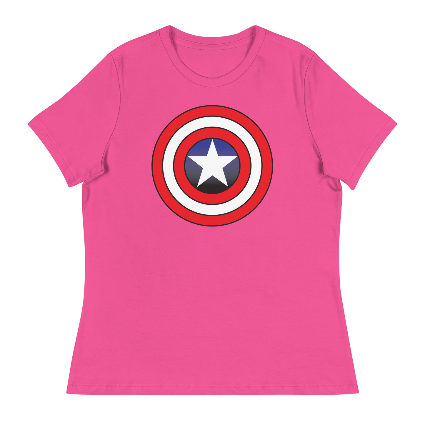 Women’s Captain's Shield fitted t-shirt