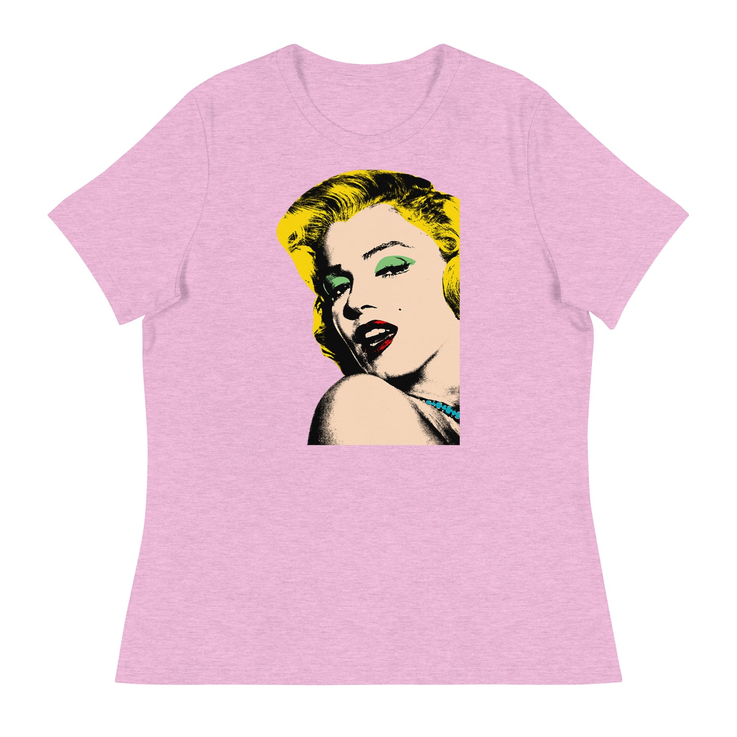 Women’s Warhol Marylin Monroe fitted t-shirt