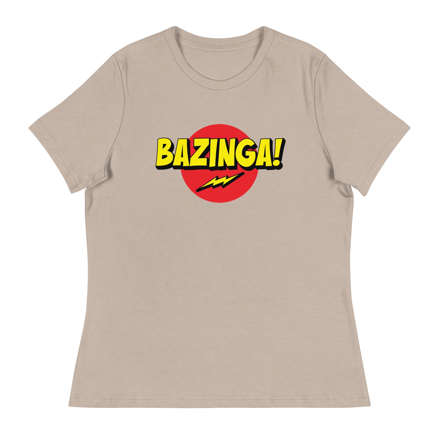 Women’s Bazinga! classic tee fitted t-shirt