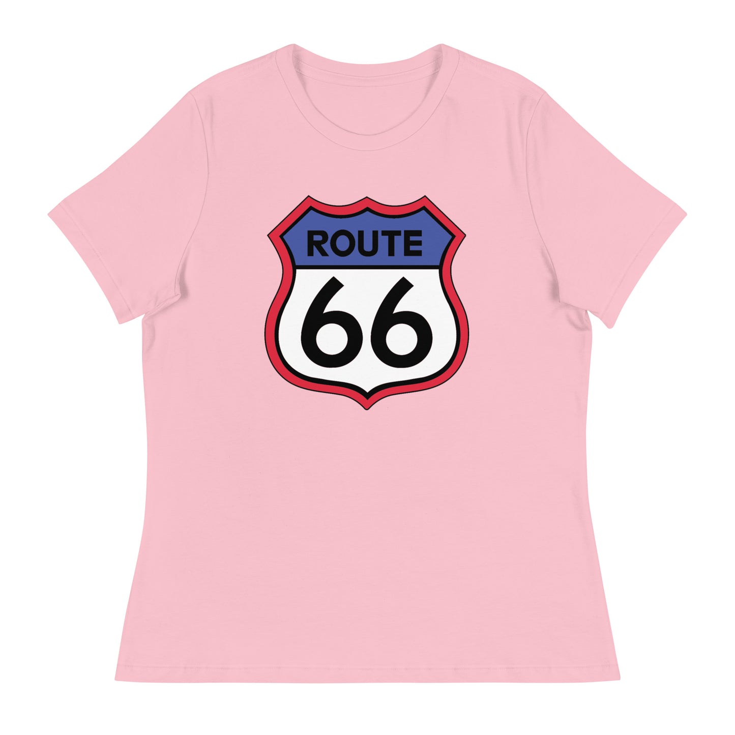 Women’s Route 66 fitted t-shirt