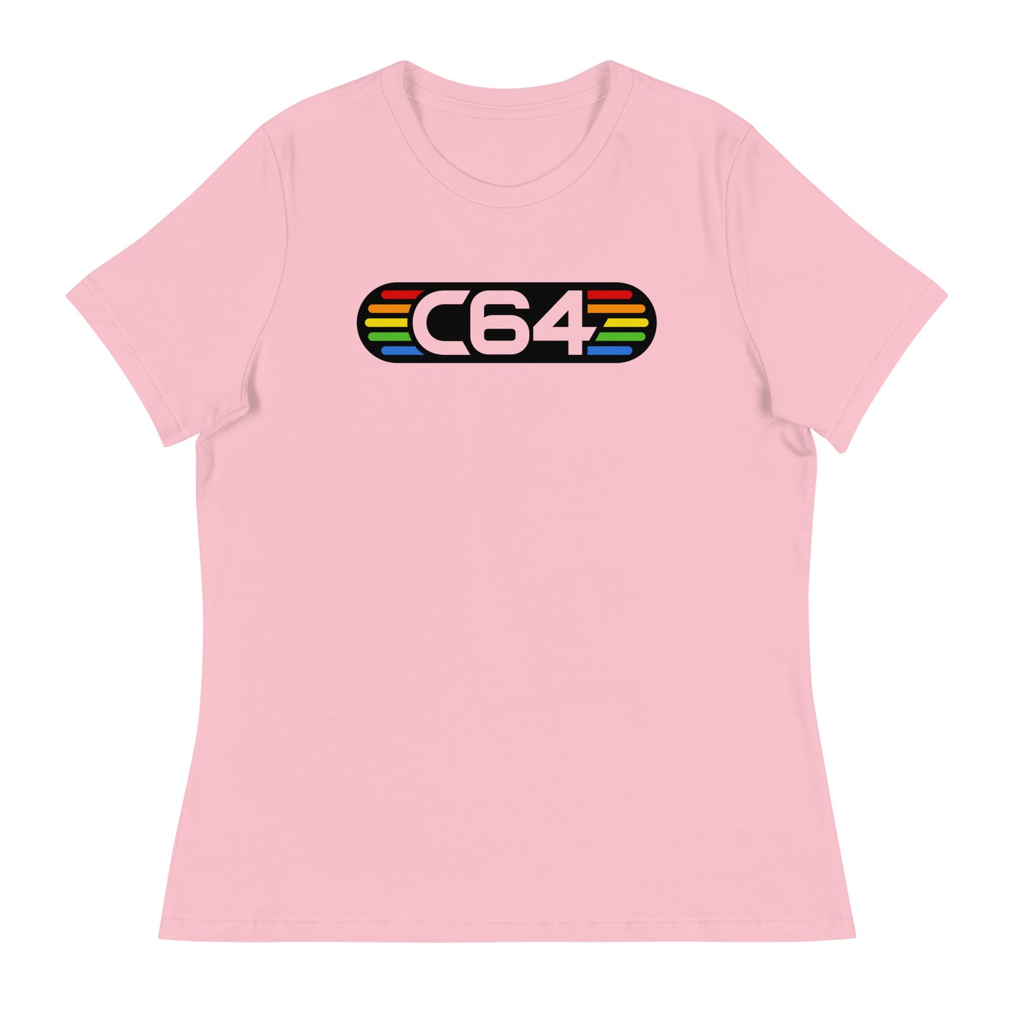 Women’s C64 - Commodore 64 logo fitted t-shirt