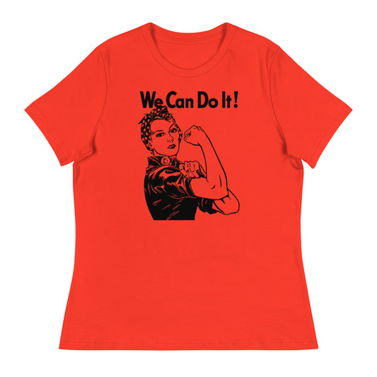 Women’s We can do it! Rosie the riveter fitted t-shirt