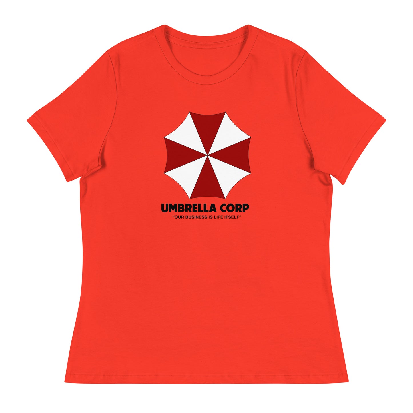 Women’s Umbrella Corporation fitted t-shirt