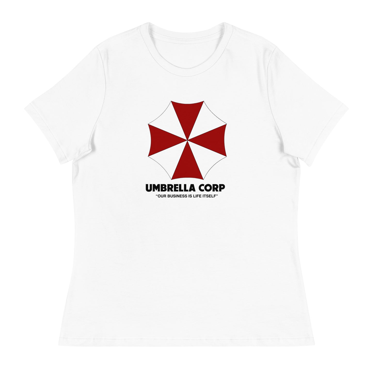 Women’s Umbrella Corporation fitted t-shirt