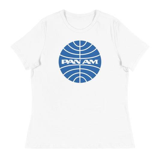 Women’s Pan Am logo fitted t-shirt