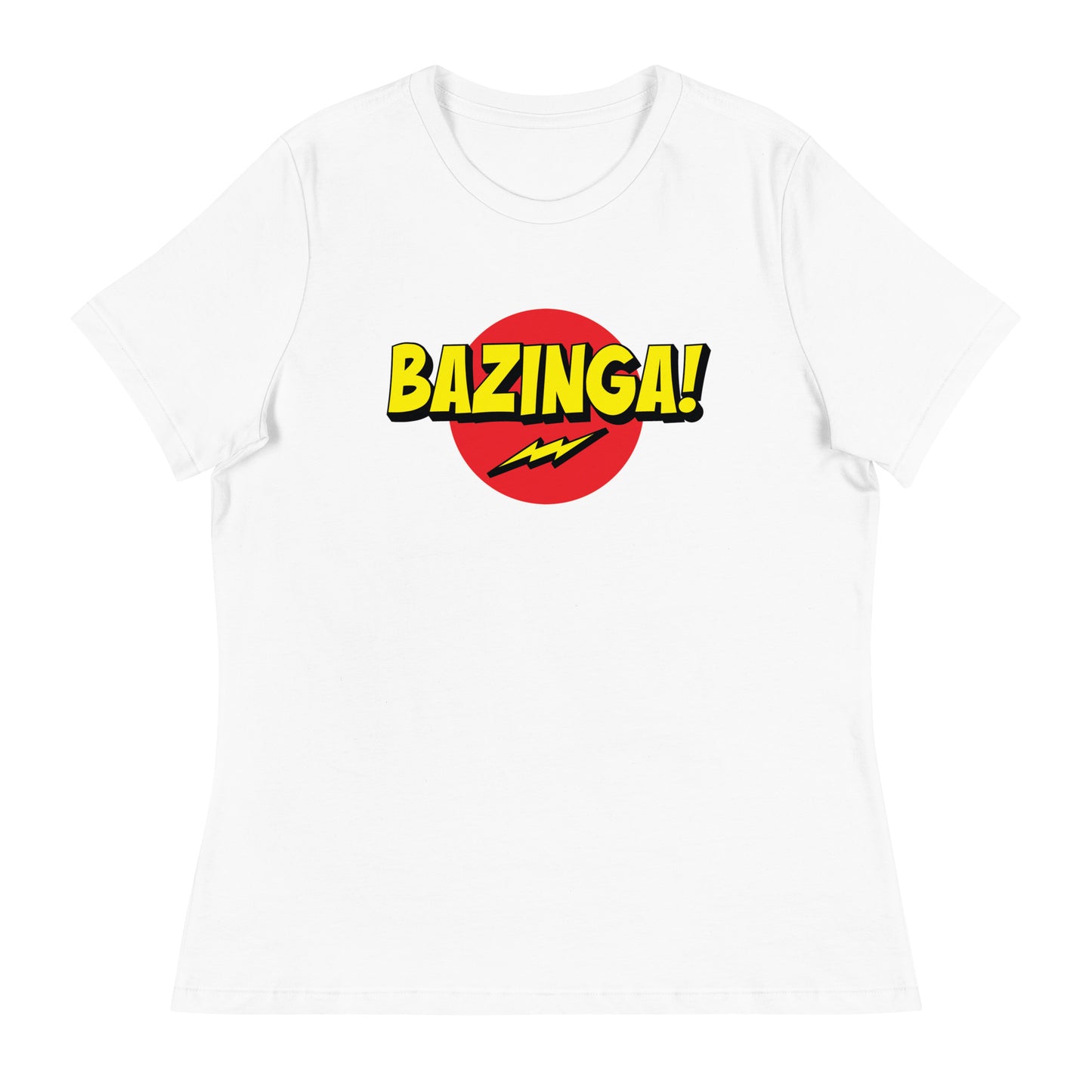 Women’s Bazinga! classic tee fitted t-shirt