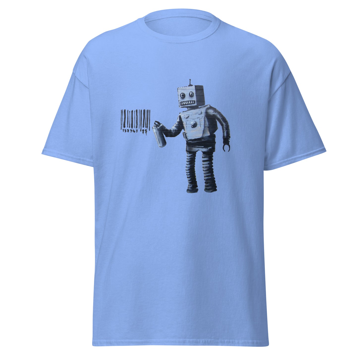 Banksy graffiti robot classic tee