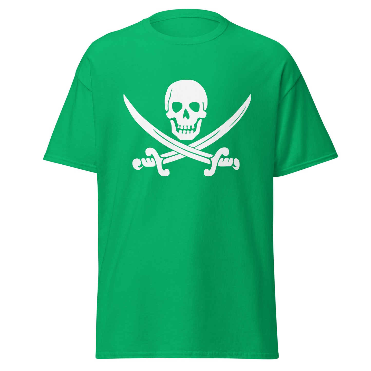 Klassisches T-Stück der Jolly Roger-Piratenflagge