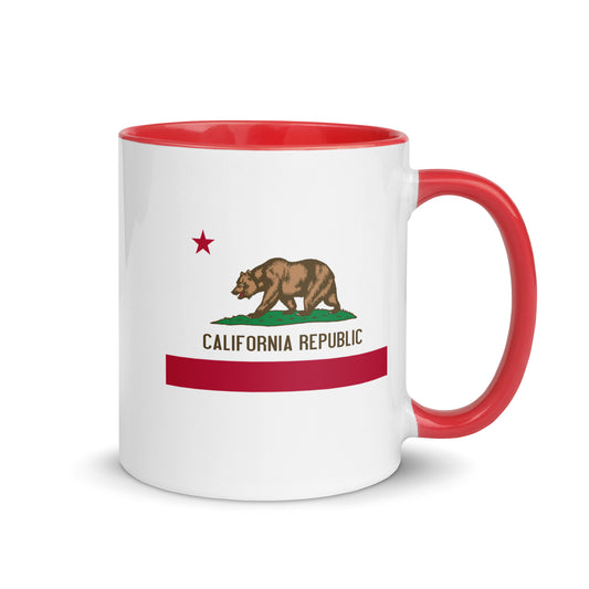California state flag Mug with Color Inside