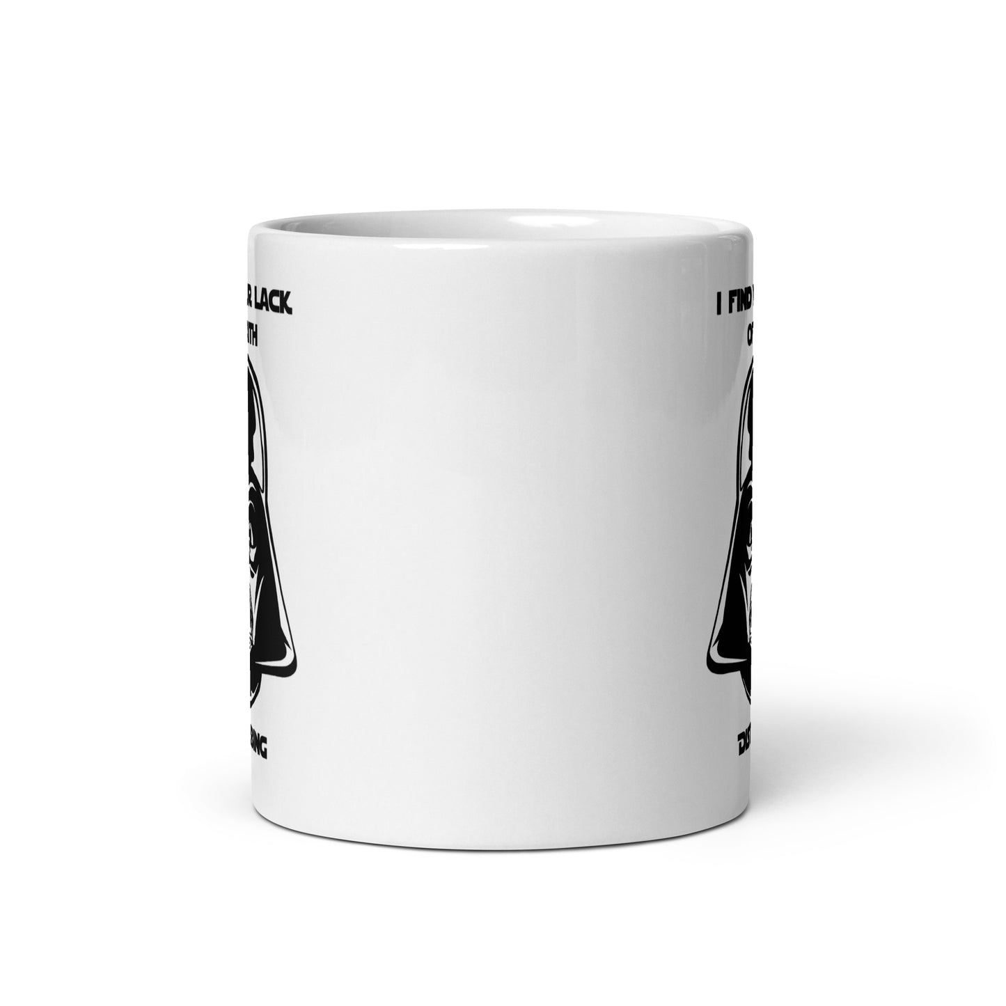 I Find Your Lack of Faith Disturbing Coffee Mug