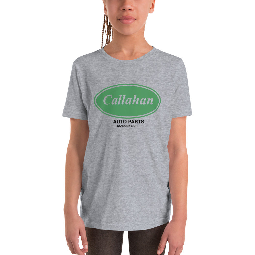 Kids Callahan Auto Parts Short Sleeve T-Shirt