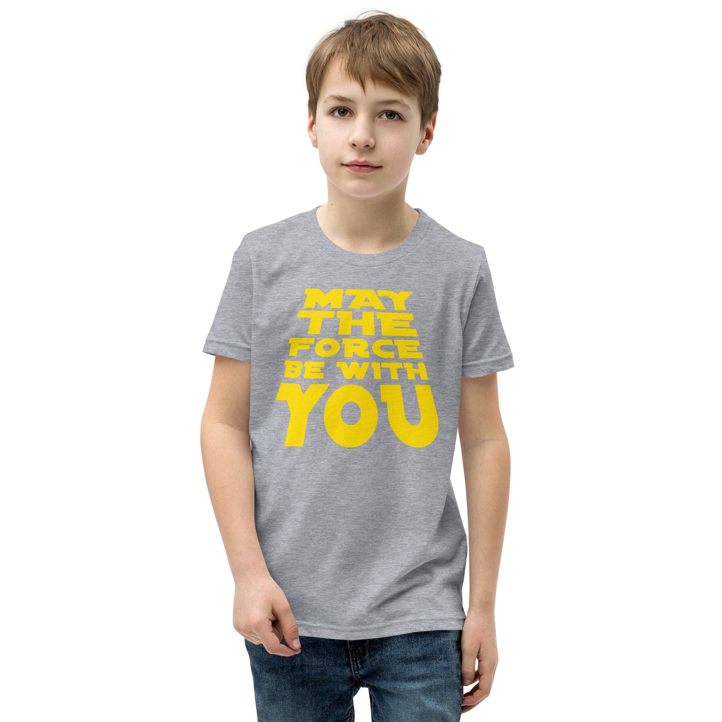 Kids May the Force be With You Short Sleeve T-Shirt