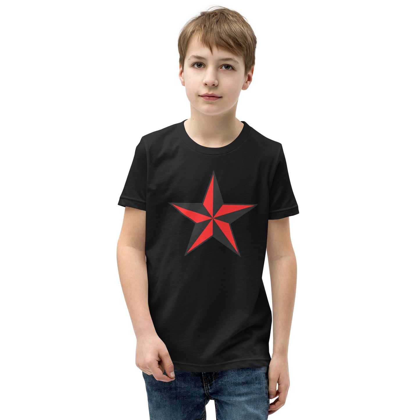 Kurzärmliges T-Shirt mit Seestern für Kinder
