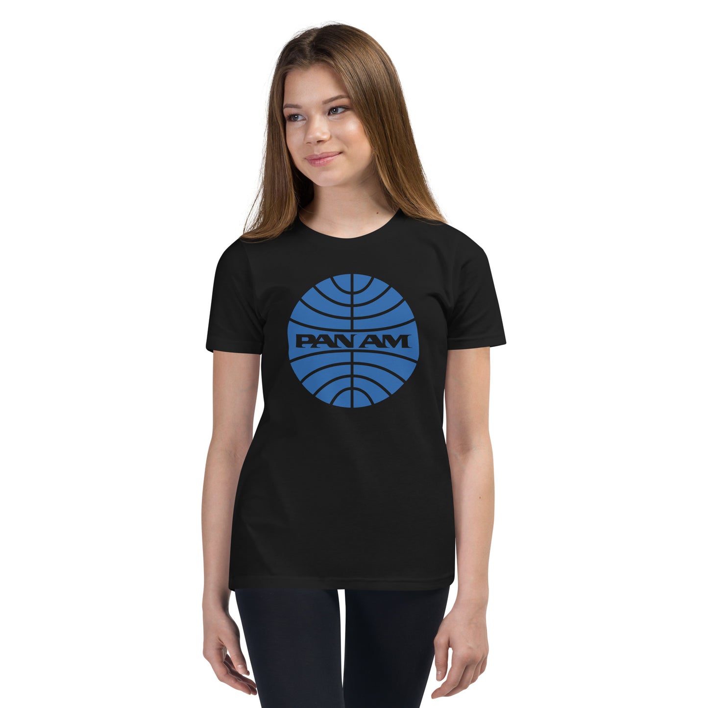 Kurzärmliges T-Shirt mit Pan Am-Logo für Kinder