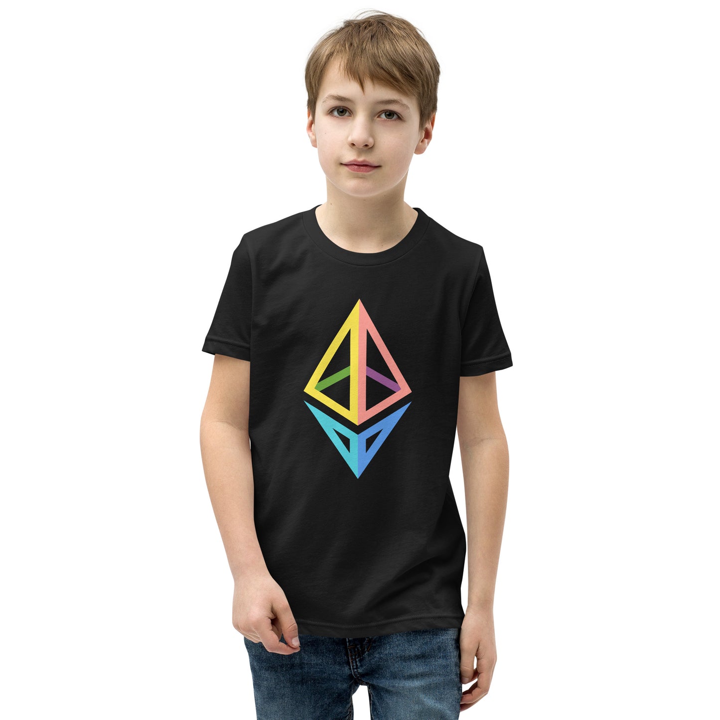 Kids Ethereum Short Sleeve T-Shirt