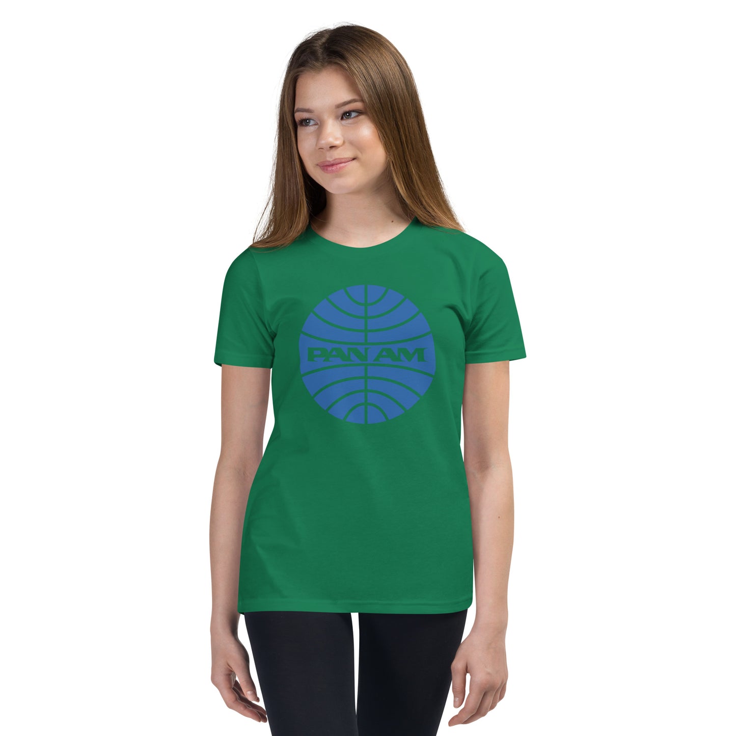 Kurzärmliges T-Shirt mit Pan Am-Logo für Kinder