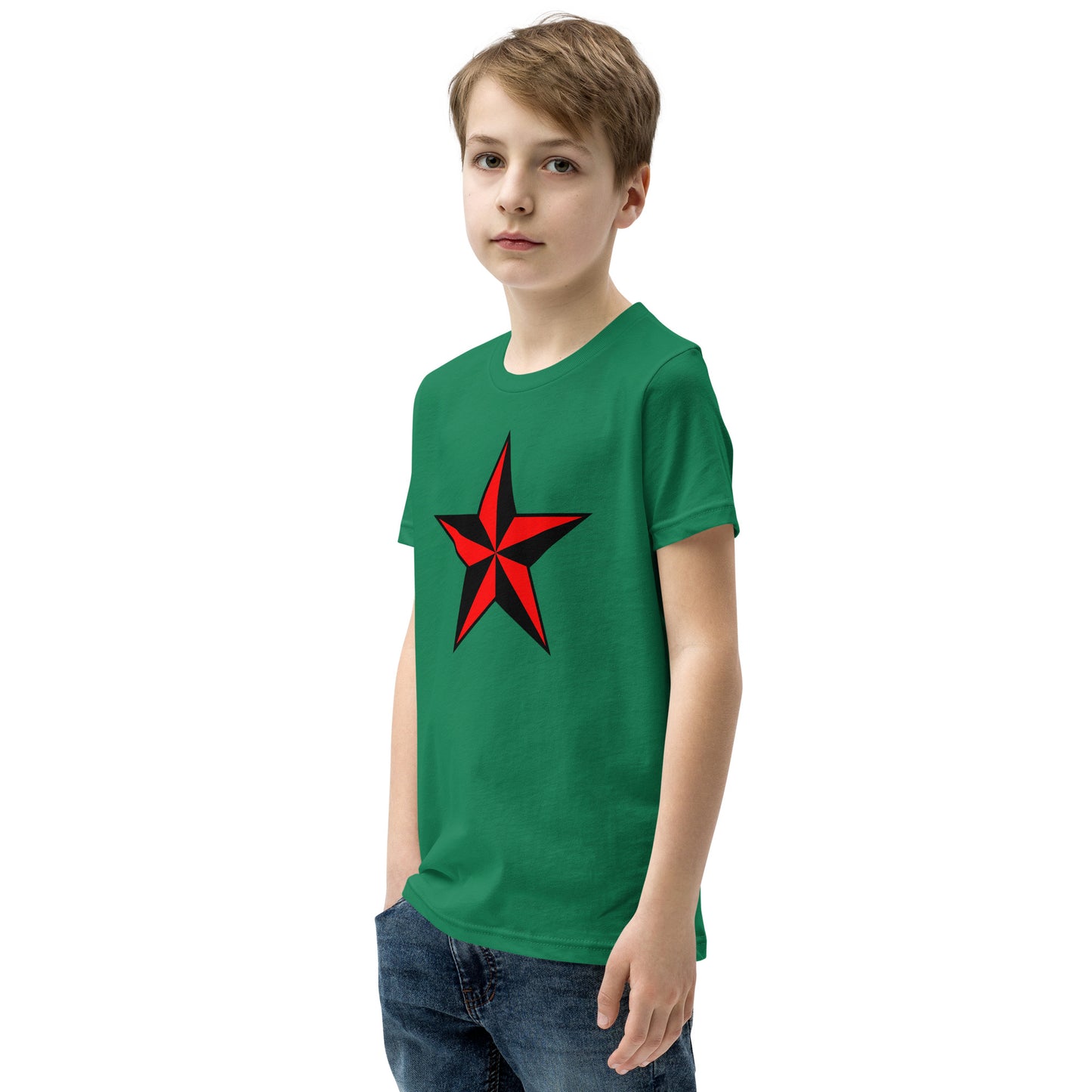 Kurzärmliges T-Shirt mit Seestern für Kinder