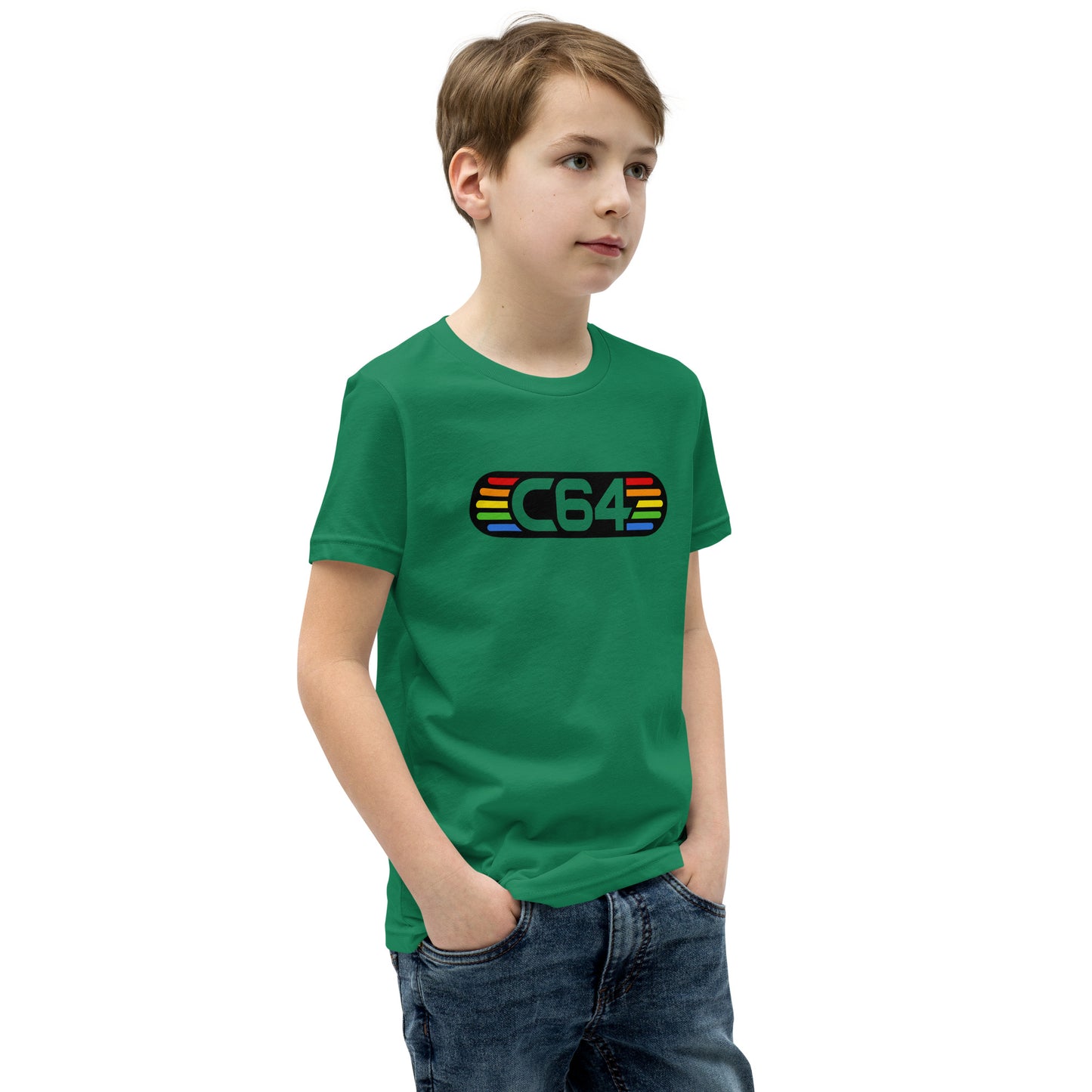Kids C64 - Commodore 64 logo Short Sleeve T-Shirt