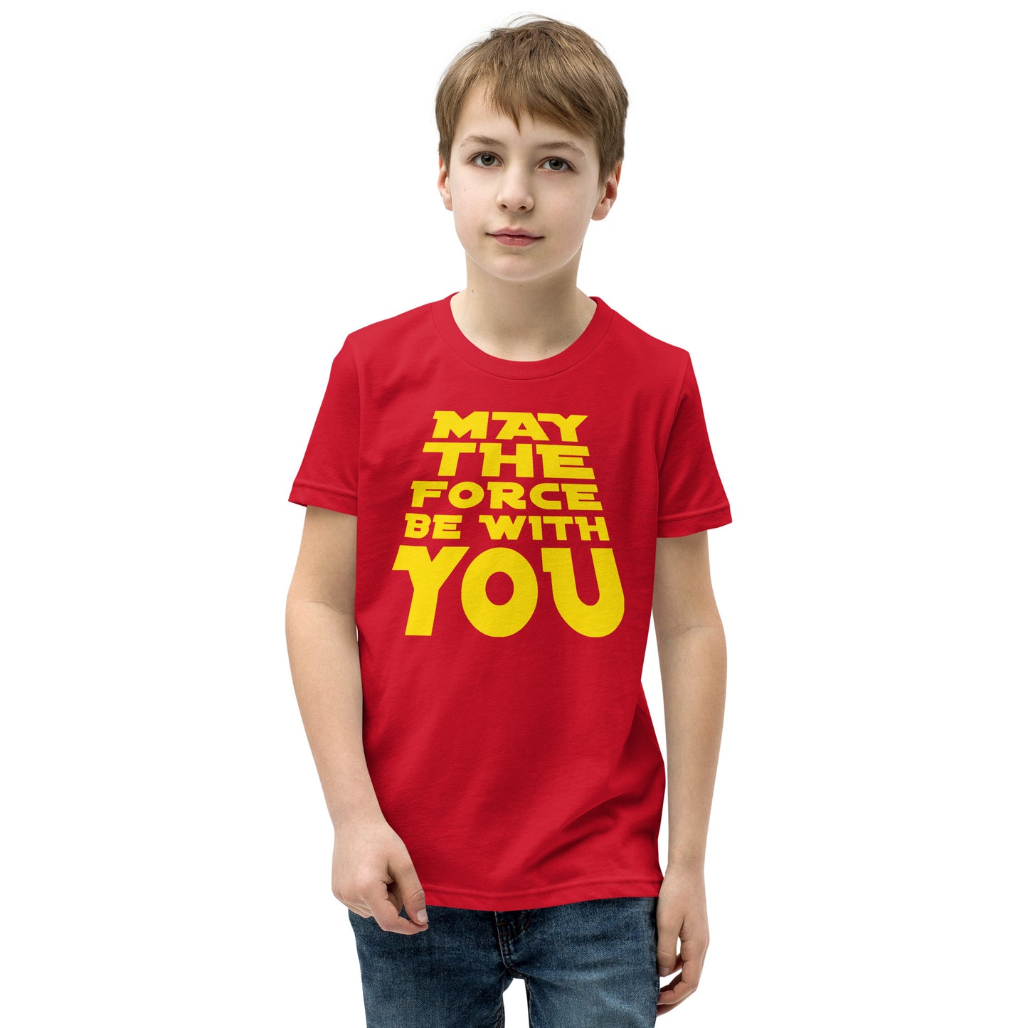 Kids May the Force be With You Short Sleeve T-Shirt