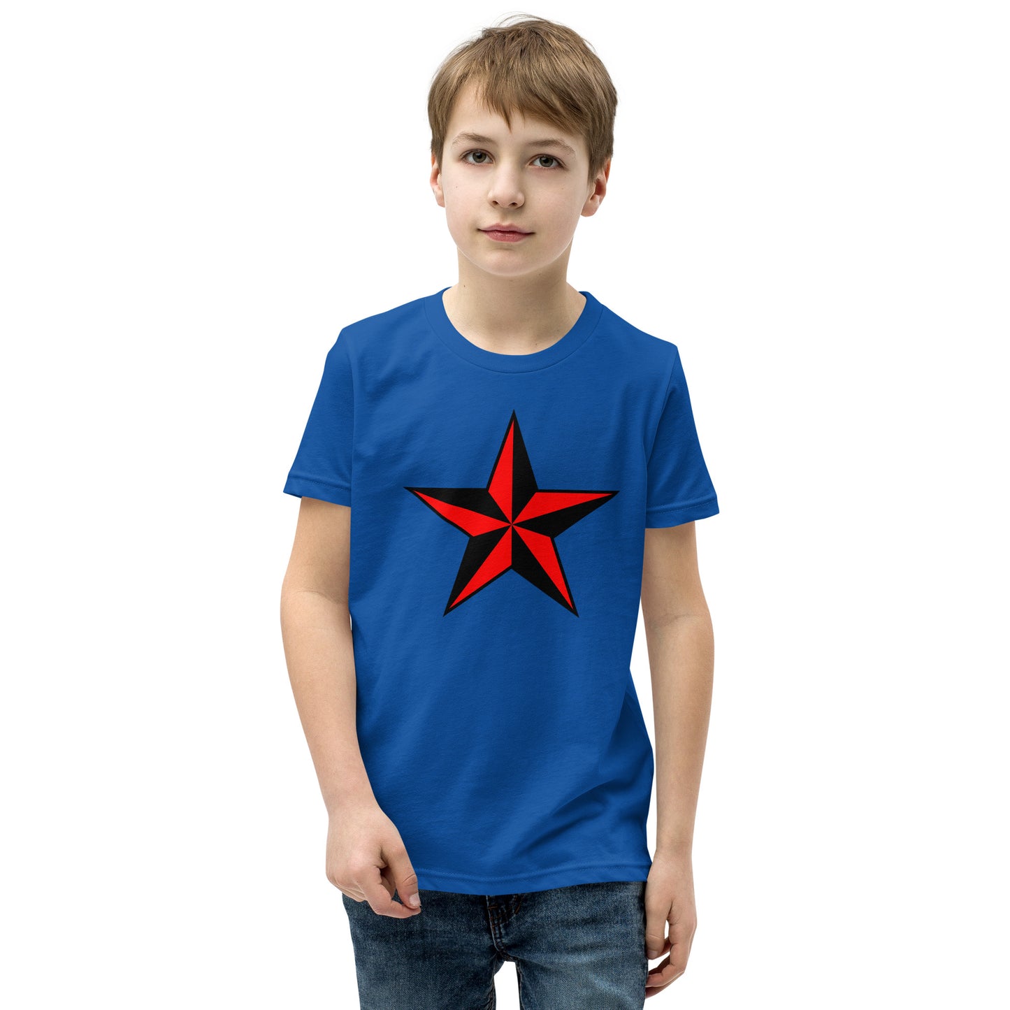 Kurzärmliges T-Shirt mit Seestern für Kinder