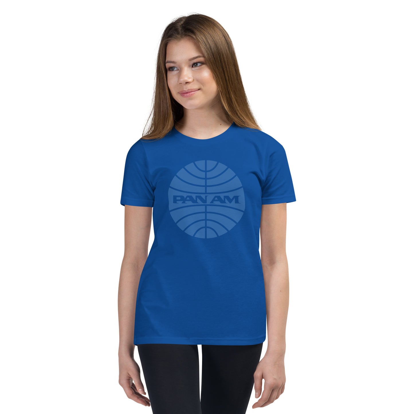 Kurzärmliges T-Shirt mit Pan Am-Logo für Kinder