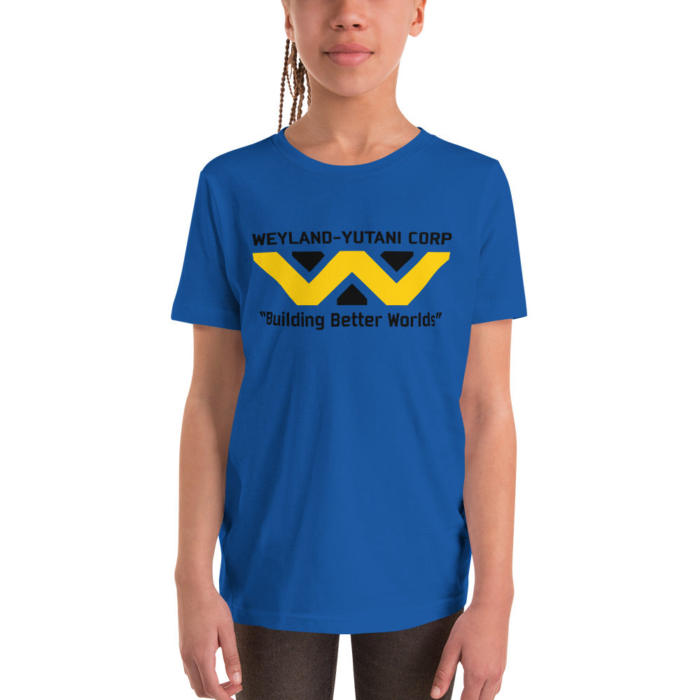 Kids Weyland Corp Short Sleeve T-Shirt
