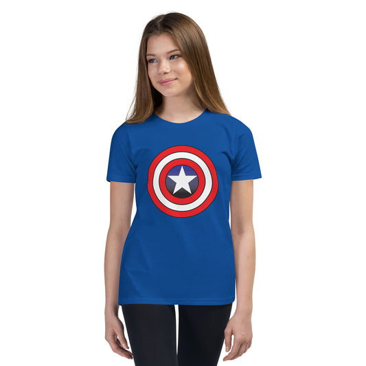Kids Captain's Shield Short Sleeve T-Shirt