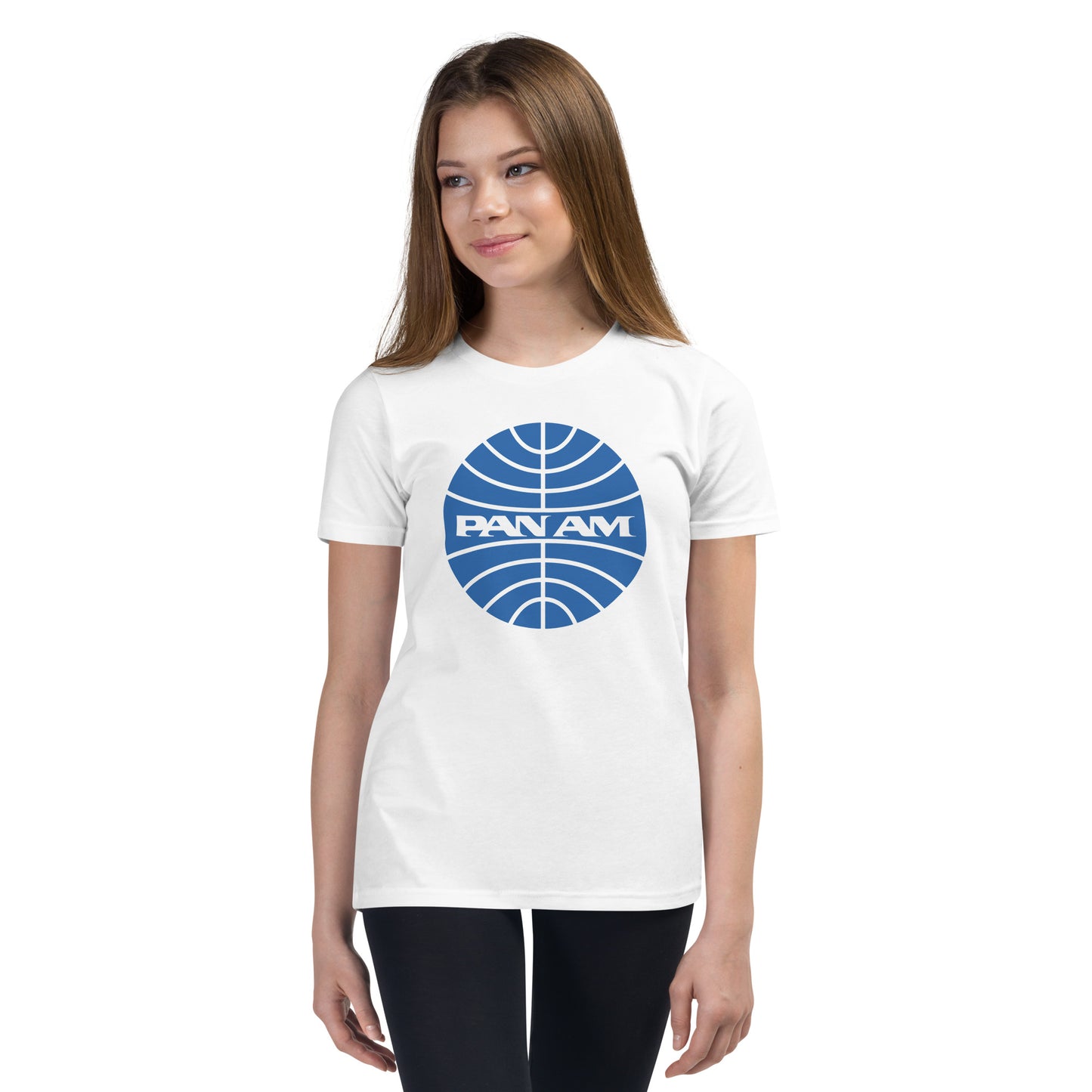 Kurzärmliges T-Shirt mit Pan Am-Logo für Kinder