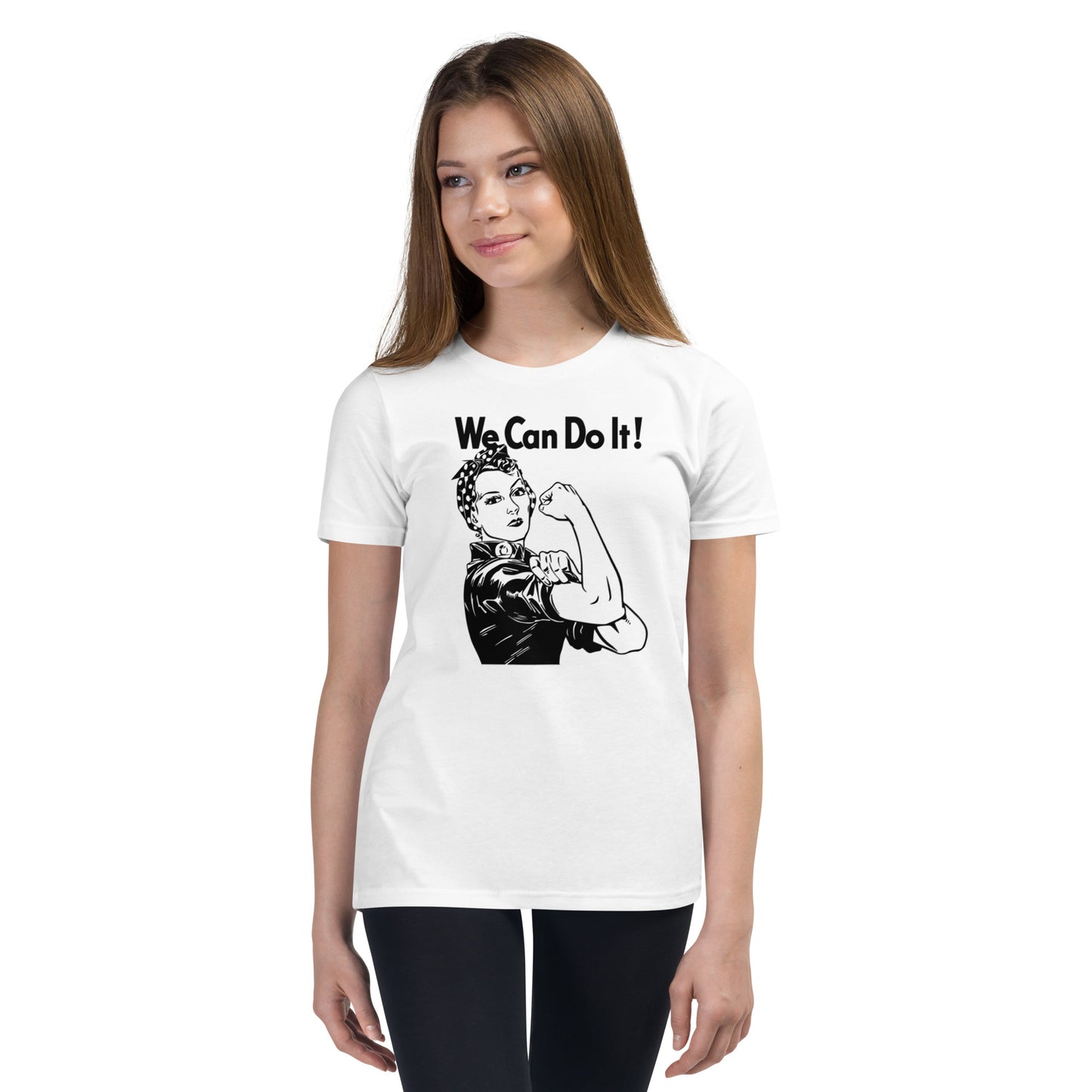 Kids We can do it! Rosie the riveter Short Sleeve T-Shirt
