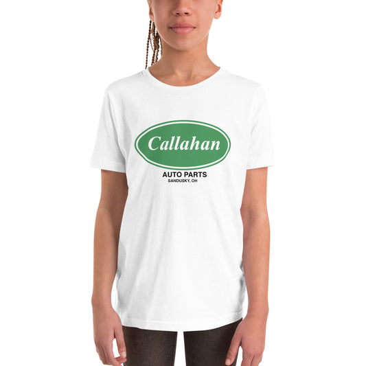 Kids Callahan Auto Parts Short Sleeve T-Shirt