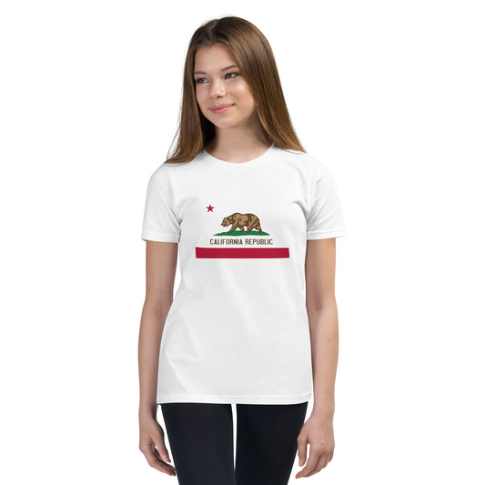 Kids California State Short Sleeve T-Shirt